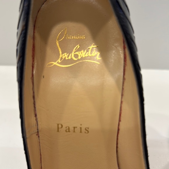 Christian Louboutin python so Kate Pumps - Picture 8 of 9